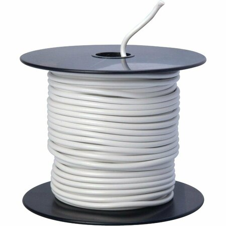 ROAD POWER 100 Ft. 14 Ga. PVC-Coated Primary Wire, White 55669023